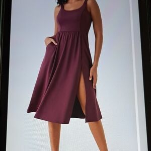 HALARA Women's Backless Dress - Deep Purple
